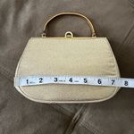 MM Couture Vintage Morris Moskowitz Shimmery Golden Clutch - 1960s Photo 7
