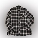 Ci Sono  Plaid Collection Women’s Top Sz L Photo 1