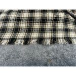 Treasure & Bond  Ivory Boyfriend Check Scarf - Oversized Plaid Wrap NWT Photo 5