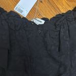 Zadig & Voltaire Elegant Black Off-Shoulder Top  Photo 2