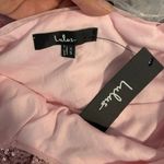 Lulus Popular Invite Pink Sequin Mesh Feather Mini Dress, XS 2209336 Photo 5