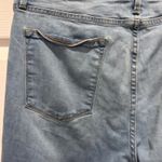 frame denim FRAME Le High Flare Jeans Women's Light Wash Raw Hem‎ Cropped Denim 32 Photo 4