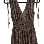 Banana Republic Women's Midi Dress animal print size 0 Photo 8