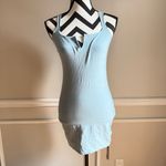 SKIMS  NWT Raw Edge Intimates Dress Baby Blue Medium Photo 2
