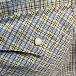 Levi's VINTAGE Levi Strauss & Co Snap Button up Plaid Shirt in Size 10 Photo 3