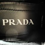 Prada Logo Leather Trim Embellishment Sock Sneakers Photo 6