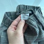 Brandy Melville John Galt  Houndstooth Plaid Cutoff Raw Hem Shorts Size XS-S Photo 3