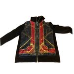 Ralph Lauren VTG 1990'S LAUREN EQUESTRIAN BISHOP SILK & WOOL ZIPPER CARDIGAN (M) Photo 7