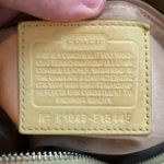 Coach Ashley convertible satchel or shoulder bag in lime green pebble leather Photo 7