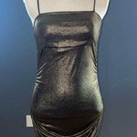 Twenty One Glitter Dress size large Spaghetti Strap Bodycon Cocktail Mini Dress Photo 1