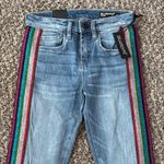 BLANK NYC  Jeans with Colorful Stripes Photo 1