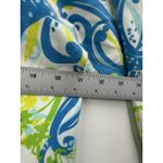 Lilly Pulitzer Hoodie Womens XL Blue Green Print Quarter Zip Popover Style 33261 Photo 7