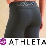 Athleta  spin class soul cycling shorts padded size large Photo 1