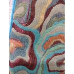 Metallic Y2K Tapestry laptop bag with gold tone decorative buckle.14" Lg 11" w Photo 6