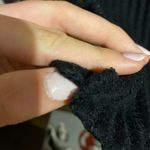 Free People Black Waffle Top Photo 2