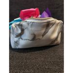 Hair Accessories Lot: Bows, Scrunchies & Velvet Headband with Marble Makeup‎ Bag Photo 6