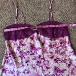 Morgan Taylor Floral Purple Slip Dress Photo 5