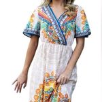 Flying Tomato  MulticolorV-Neck  Maxi Dress S Photo 0