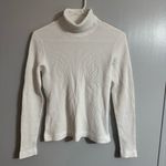 Three Dots  Brand White Turtleneck Sweater Size XS Photo 6