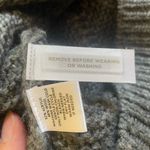 Loft Ann Taylor Pullover Y2K Gray Cowlneck Sweater Size L Petite Photo 6