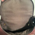 Vintage Stone Mountain Leather Handbag Dark Brown Photo 5