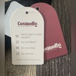 Cosmolle Athletic Sports Bra Wireless Black racerback XL Photo 2