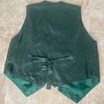 Western Boho Green Suede Button Photo 1
