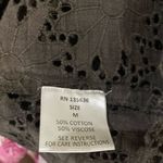 Love Sam #512  Oversized Eyelet Crop Top Photo 2