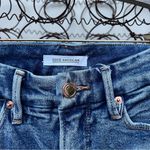 Good American good curved straight jeans shark bite fray hems 0/25 Photo 3