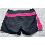 The North Face Women's Black Pink Shorts Size 8 Summer Drawstring Pocket Photo 1