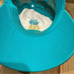 Simply Southern Simply‎ Southern Low Profile Trucker Hat Teal & Camo w/ Pineapple Logo Photo 3
