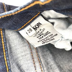 Hudson Jeans Hudson Mid Rise Skinny Jeans Dark Wash Size 28 Photo 6