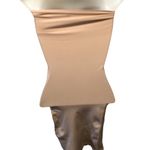 Victoria's Secret Victoria’s Secret Seamless Mini Tube Strapless Slip Sz. M Nude Stretch Photo 4