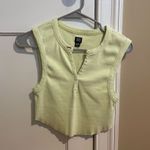 BDG green/yellow crop tank top Photo 0