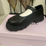Top Moda Black Mary Jane Platform Shoes by  Size 6.5 Photo 0