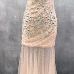 Jovani  Womens Formal Gown Size 2 Embellished Mermaid Fairy Prom Formal Luxe Photo 0