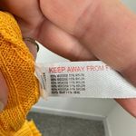 Free People Beach Nola Sweater Romper Bright Orange Size Small Resort Beach Photo 6