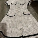 Joy Cioci Emma Boucle tweed dress 0 Pink Photo 9