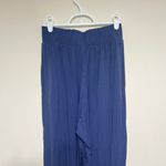 Universal Standard Blue Jersey Knit Wide Leg Pull On Pants XXS Women Photo 4
