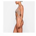 SKIMS NWT Glitter Swim Monokini in Sienna Photo 2