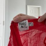 Princess Polly  Red Kiribati Mini Wrap Dress Photo 5