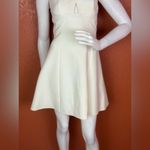 BCBGMAXAZRIA BCBGMAXAZIA white dress short straps cocktail party wedding prom Size 10. E39 Photo 3