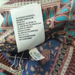 American Eagle  Outfitters Multi Pattern Short Sleeve Peasant‎ Blouse Size XS Photo 11