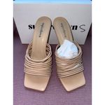superdown  Eva High Heels in Tan 9 Womens Strappy Sandals Photo 4