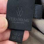 Vera Wang Silk cowl neck Dress Size 2 in champagne floor length cocktail party Photo 5