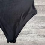 Cupshe Midnight Leopard Halter One Piece Swimsuit NEW Womens M Black V Neck Photo 4