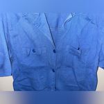 Classic Elements Blue Button Up Shirt Photo 1