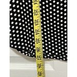 Banana Republic  Women’s Size 10 Black White Polka Dot Sleeveless Blouse Chic EUC Photo 8
