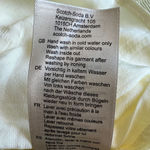 Scotch & Soda  Dress Large Midi Paneled With Gathering Details Yellow Preppy Photo 10