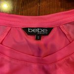Bebe Sports Hot Pink Crop Top Size Medium Photo 2